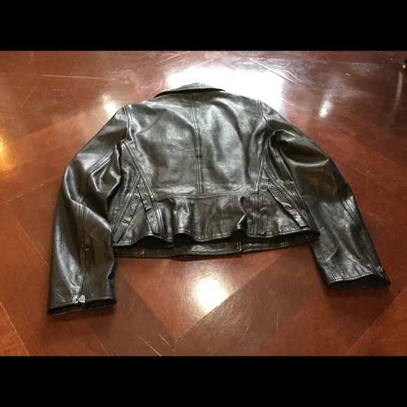 THEORY LEATHER JACKET - Picture 2 of 7